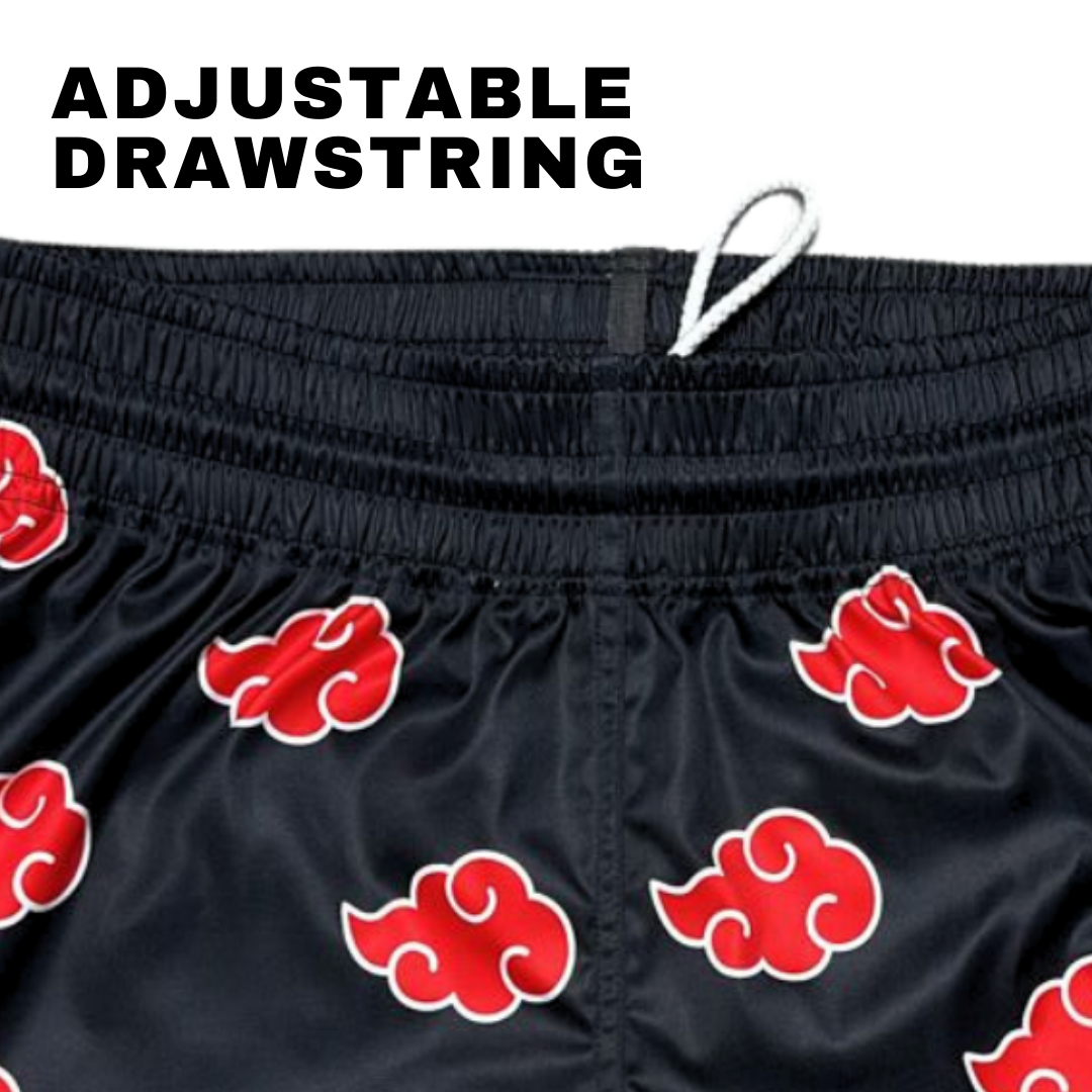 Red Cloud Anime Muay Thai Boxing Shorts
