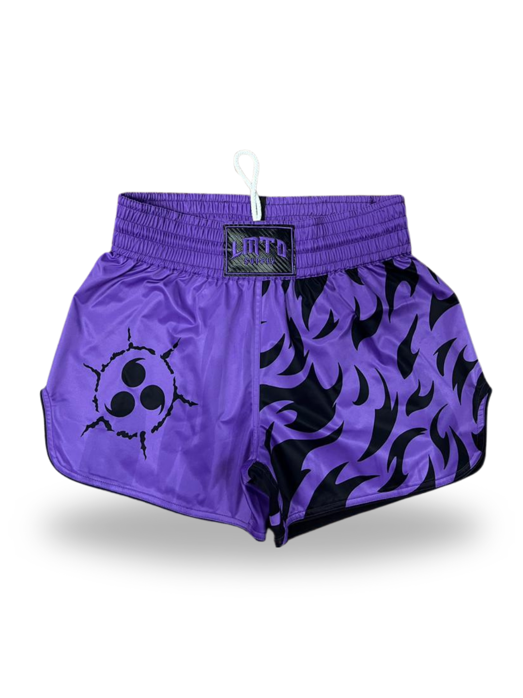 Purple Cursed M Anime Muay Thai Boxing Shorts