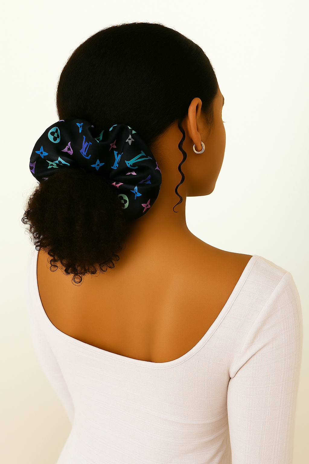 4 pcs Bundle Design Scrunchies