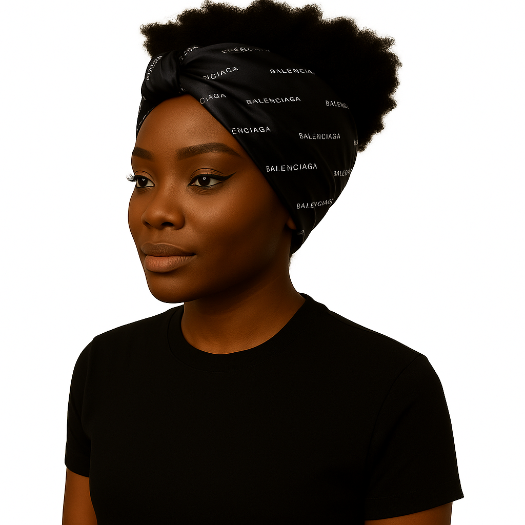 Balenci Design Head Scarf