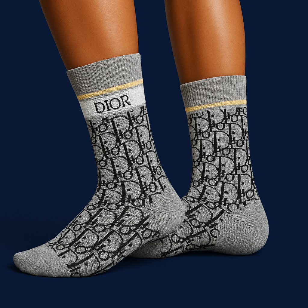 Dio 5 Pairs Set Designer Socks