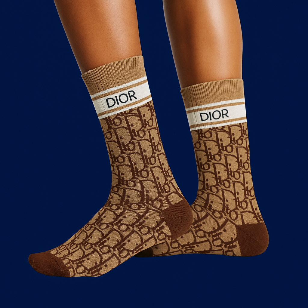 Dio 5 Pairs Set Designer Socks