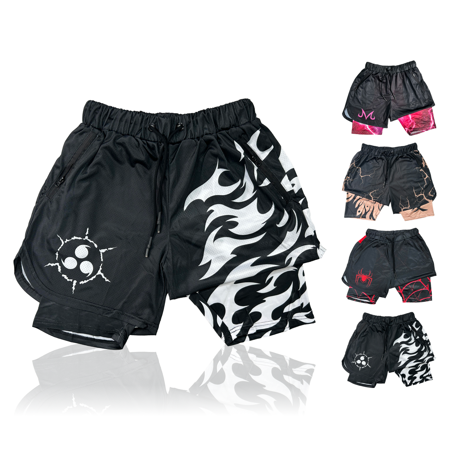 Black & White Cursed Mark Anime Shorts