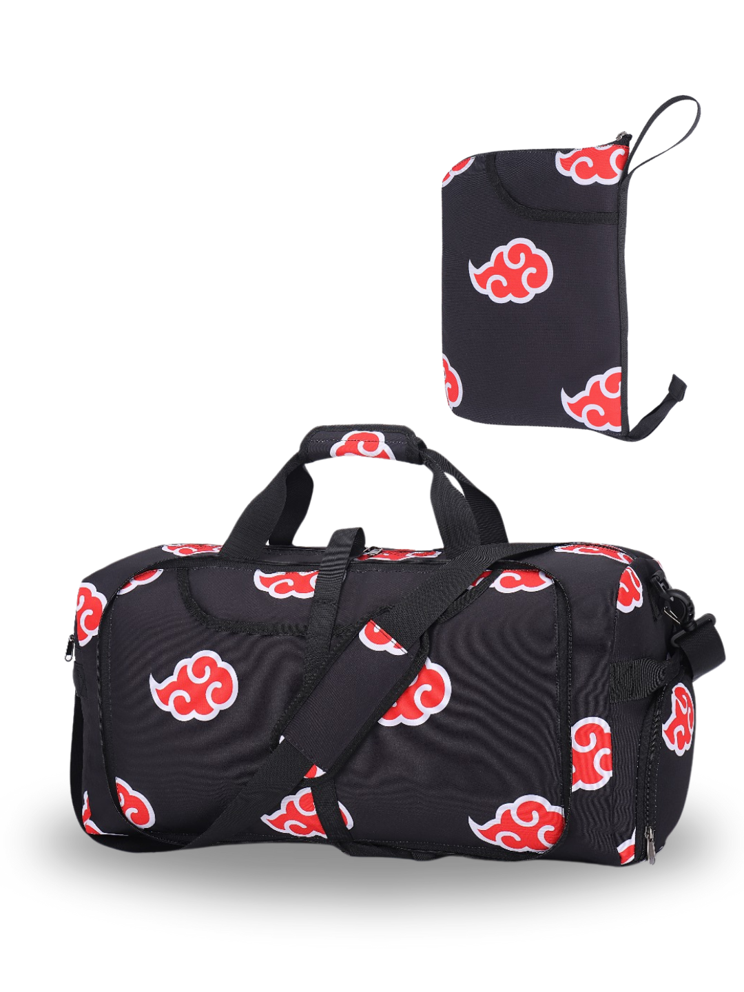 Anime Red Cloud Gym Bag