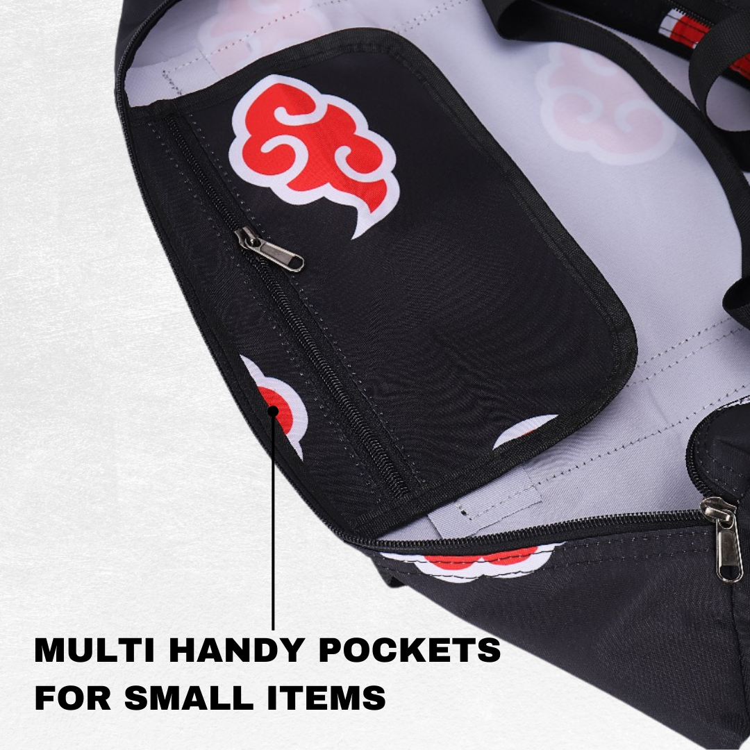 Anime Red Cloud Gym Bag