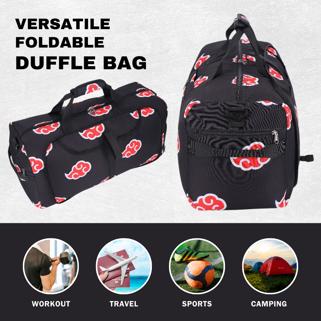 Anime Red Cloud Gym Bag