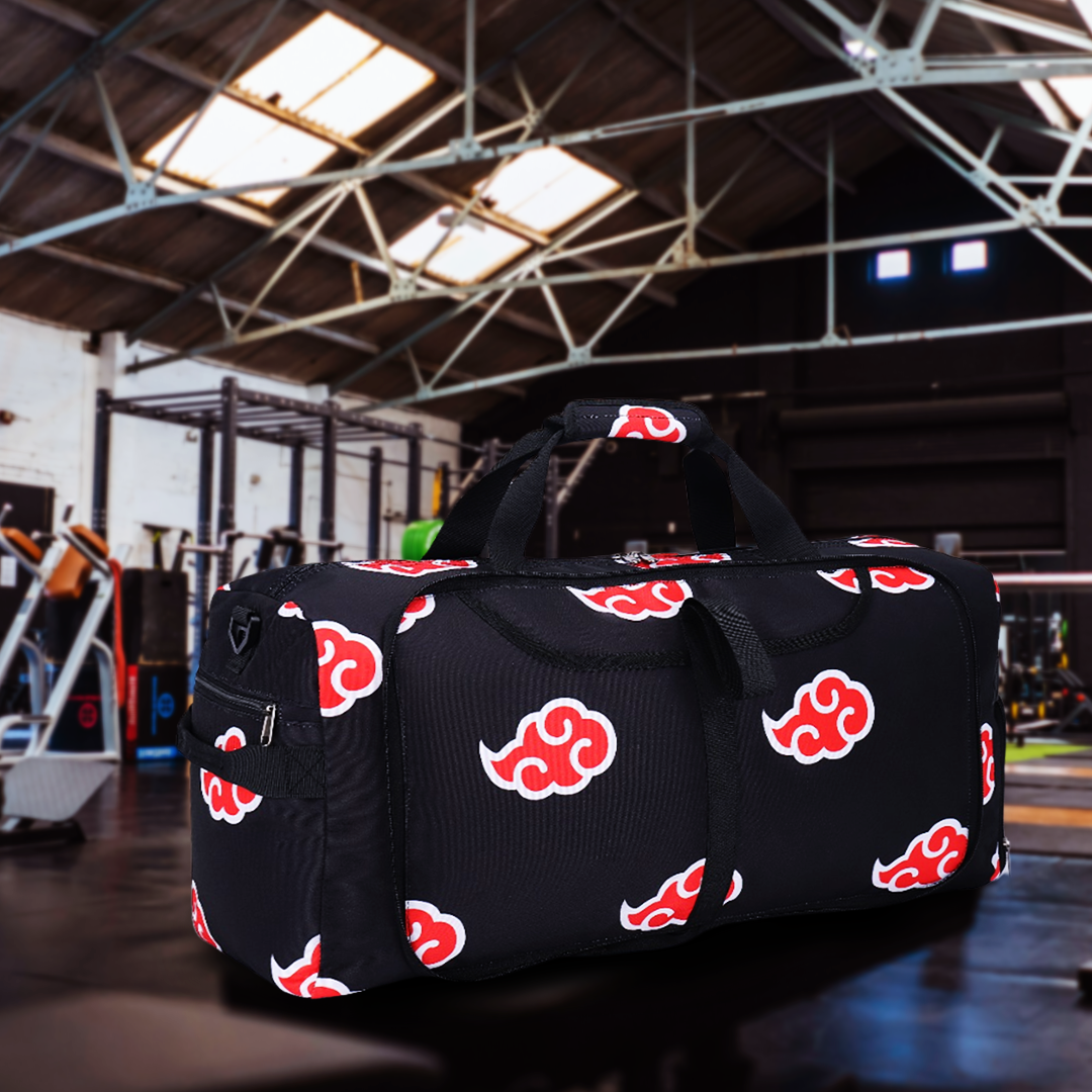 Anime Red Cloud Gym Bag