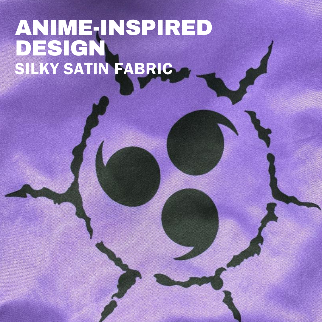 Purple Cursed M Anime Muay Thai Boxing Shorts