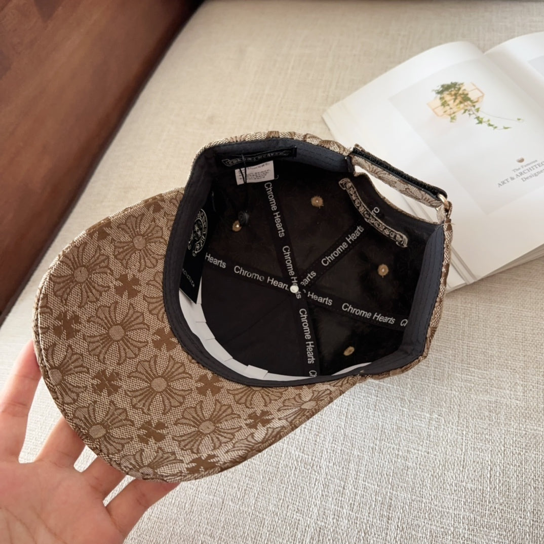 Chrome H Design Hats