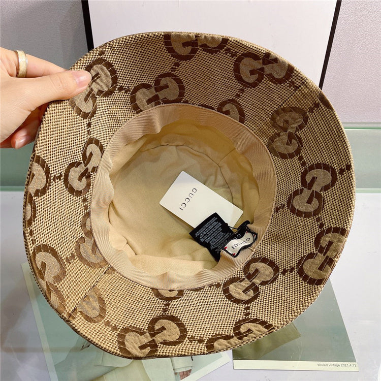GG Brown Design Bucket Hat