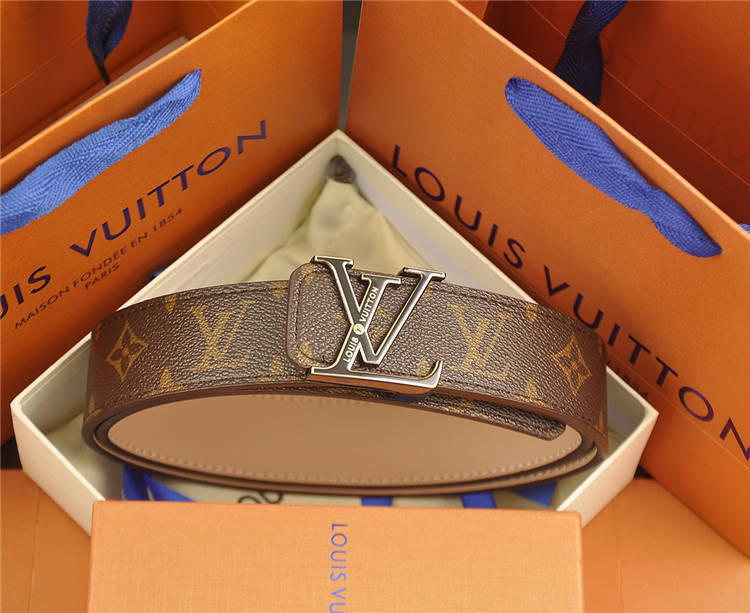 Brown LLV Design Belt