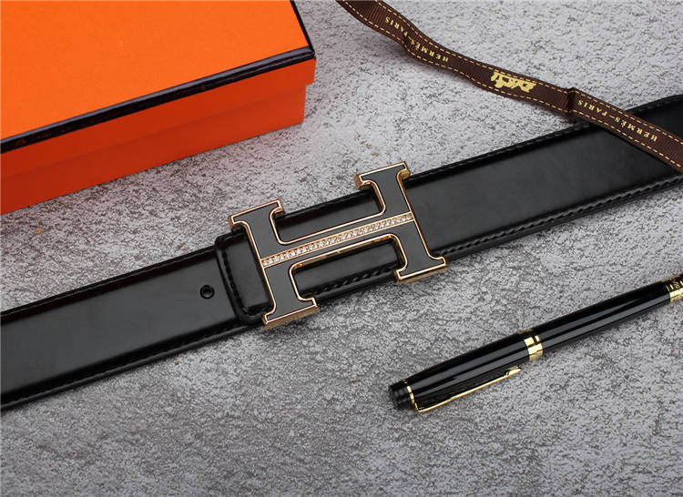 H Buckle Design Belts
