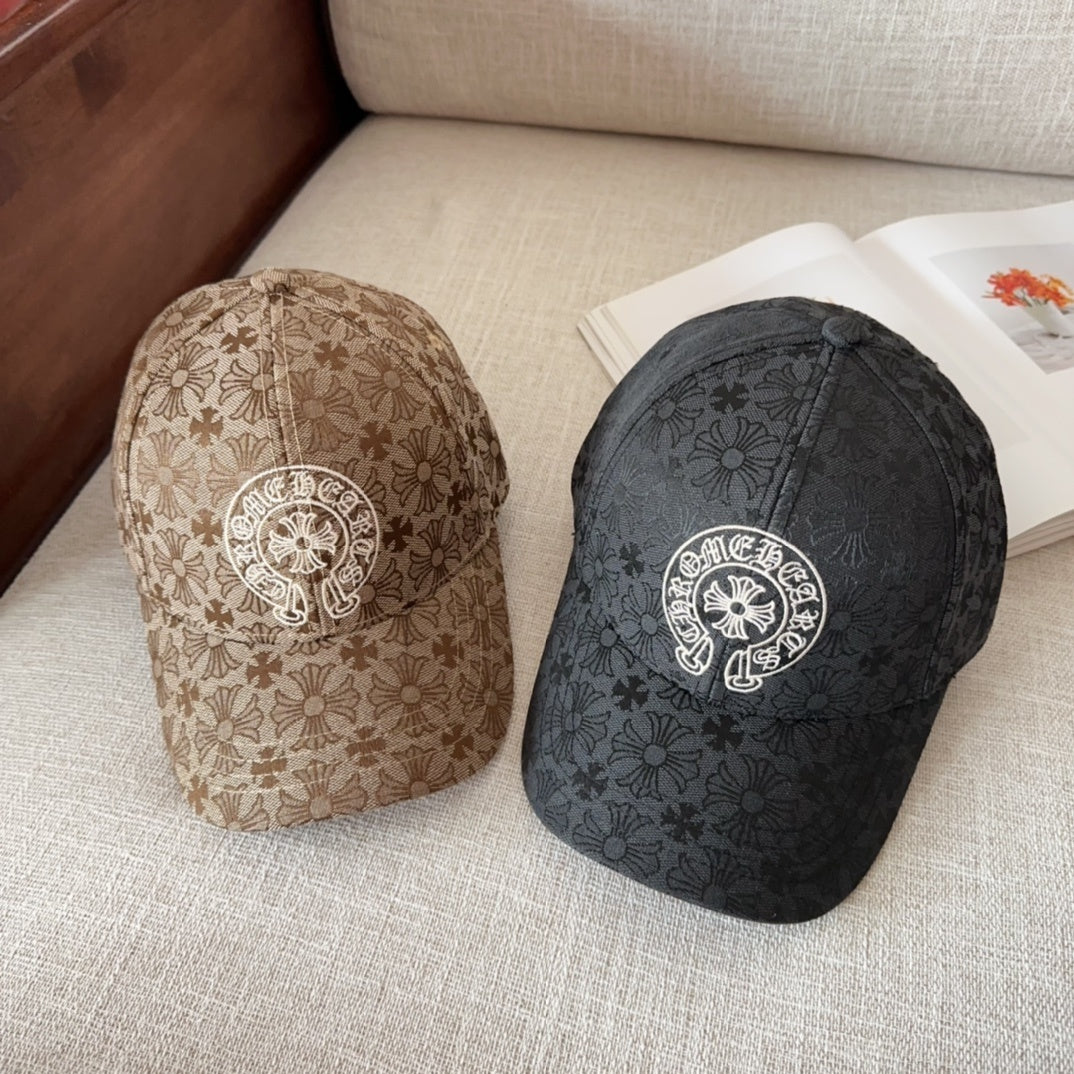 Chrome H Design Hats